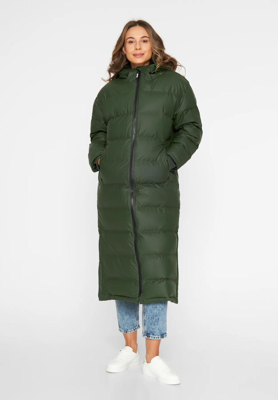 DERBE HAMBURG W-01-PU INTERHOLM LONG COZY Damen Wintermantel