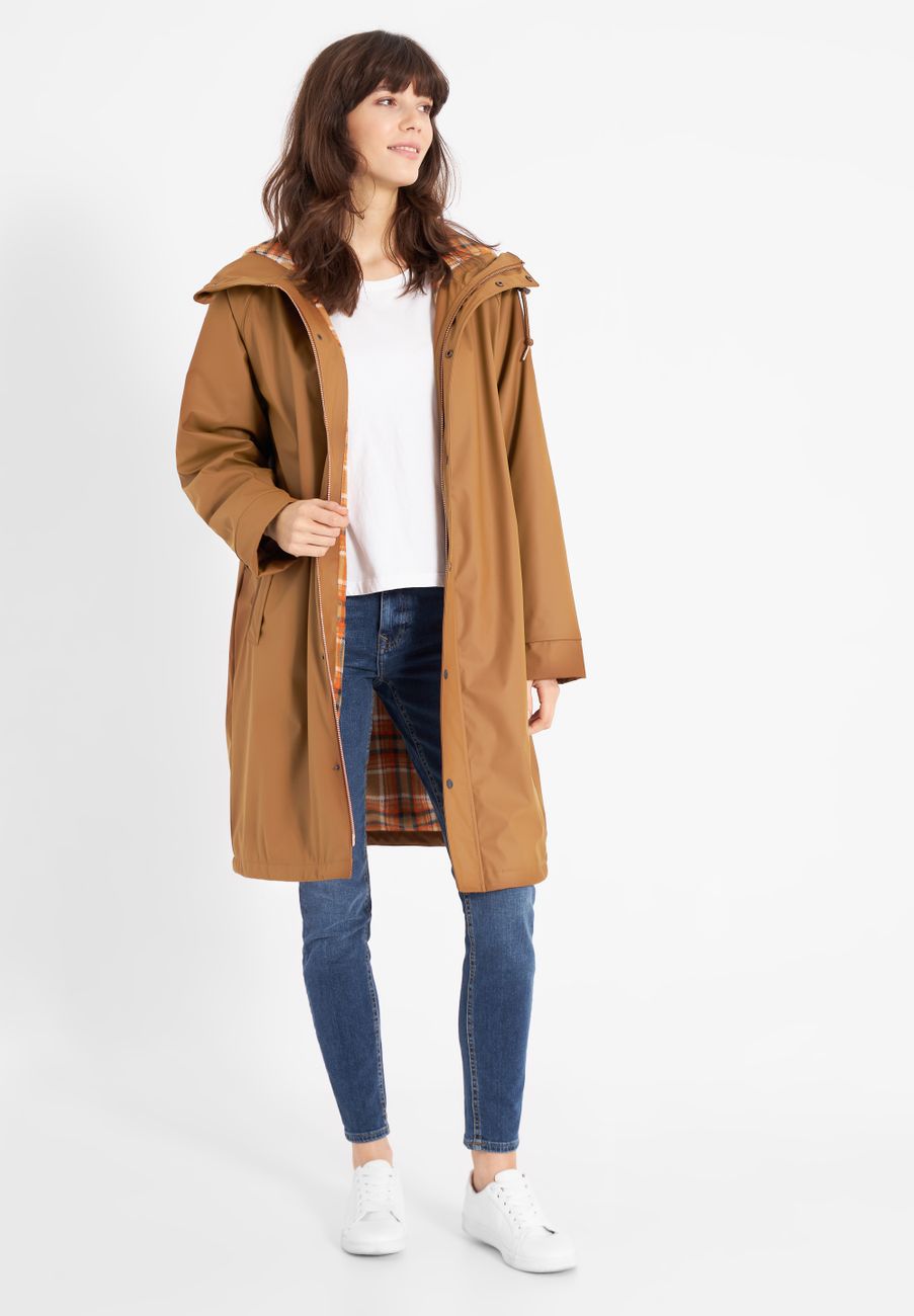 DERBE HAMBURG W-01-PU Wittholm CP Damen Regenmantel