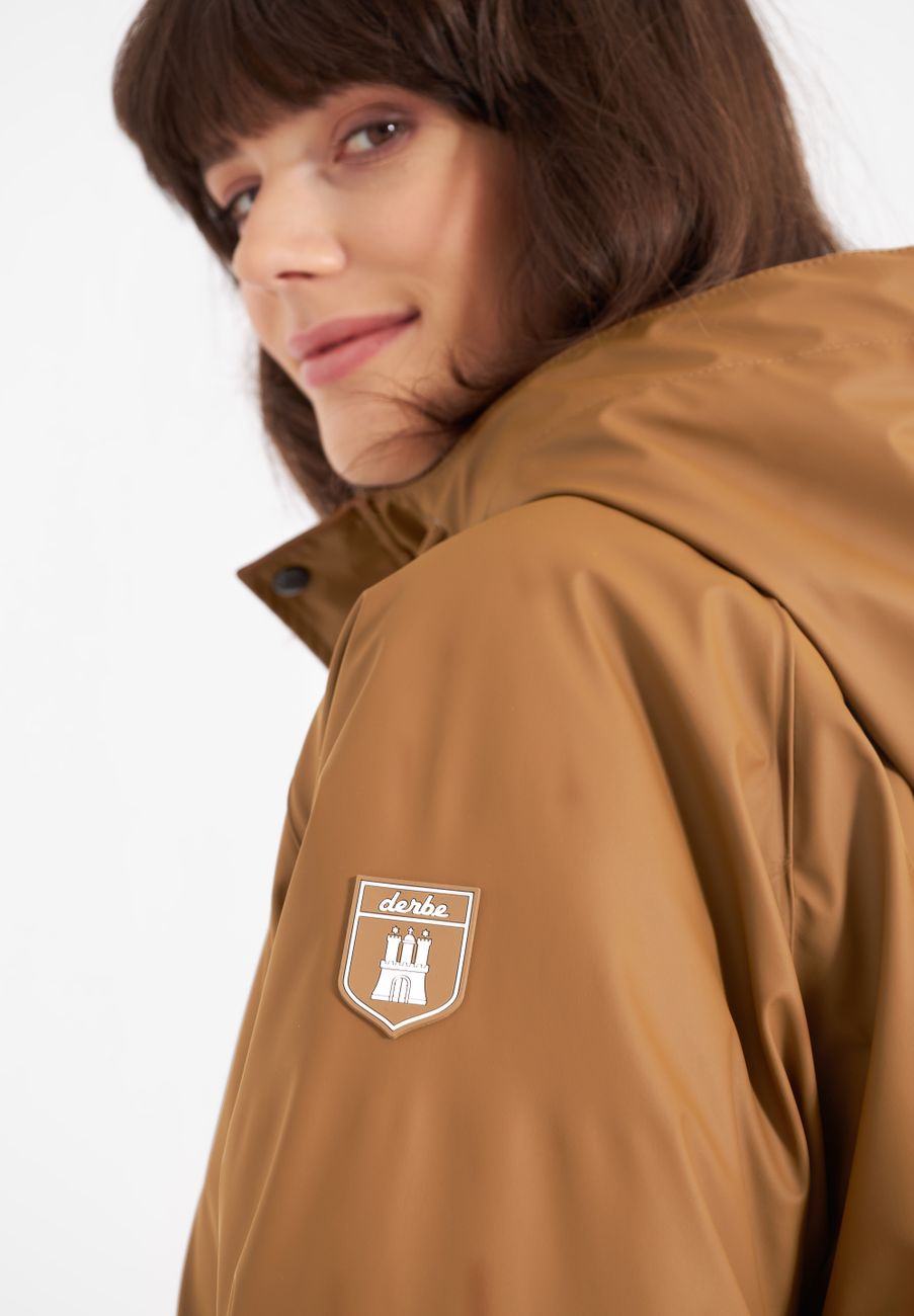 DERBE HAMBURG W-01-PU Wittholm CP Damen Regenmantel