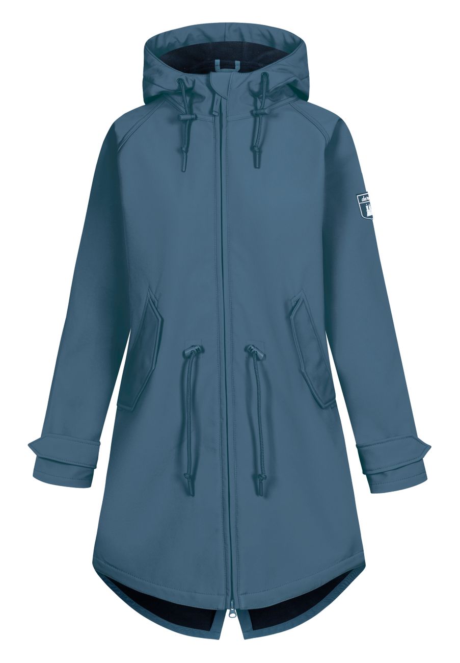 DERBE HAMBURG FRIESE ISLAND Damen Softshell-Mantel