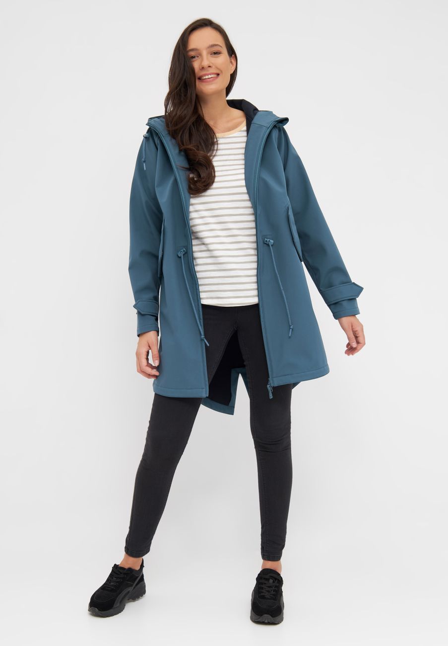 DERBE HAMBURG FRIESE ISLAND Damen Softshell-Mantel