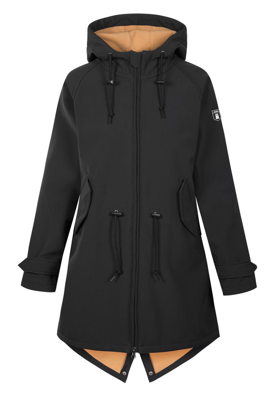 DERBE HAMBURG FRIESE ISLAND Damen Softshell-Mantel