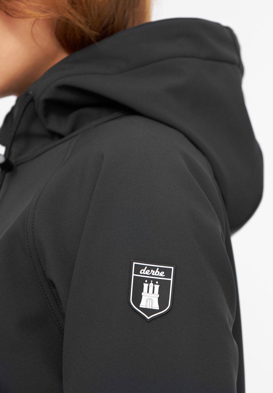 DERBE HAMBURG FRIESE ISLAND Damen Softshell-Mantel