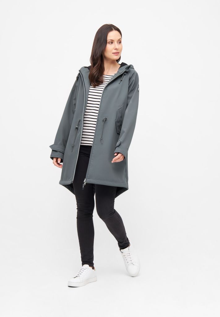 DERBE HAMBURG FRIESE ISLAND Damen Softshell-Mantel