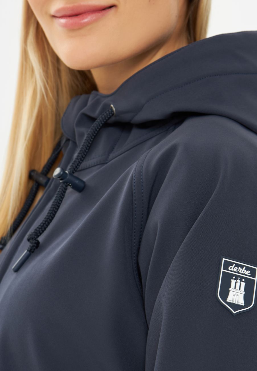 DERBE HAMBURG FRIESE ISLAND Damen Softshell-Mantel