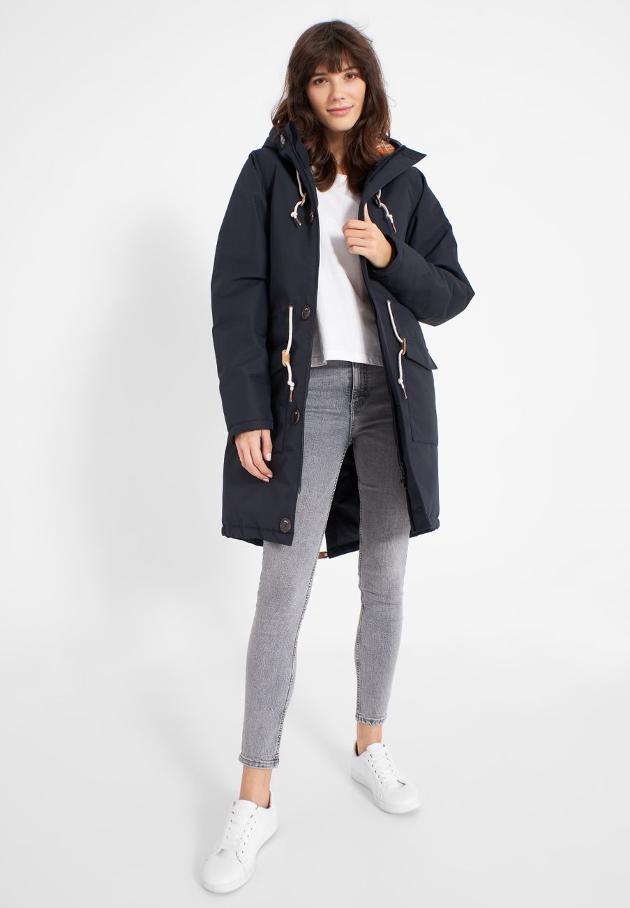 DERBE HAMBURG W-01-XX-FRIESE FESTHOLM Damen gefütterter Wintermantel