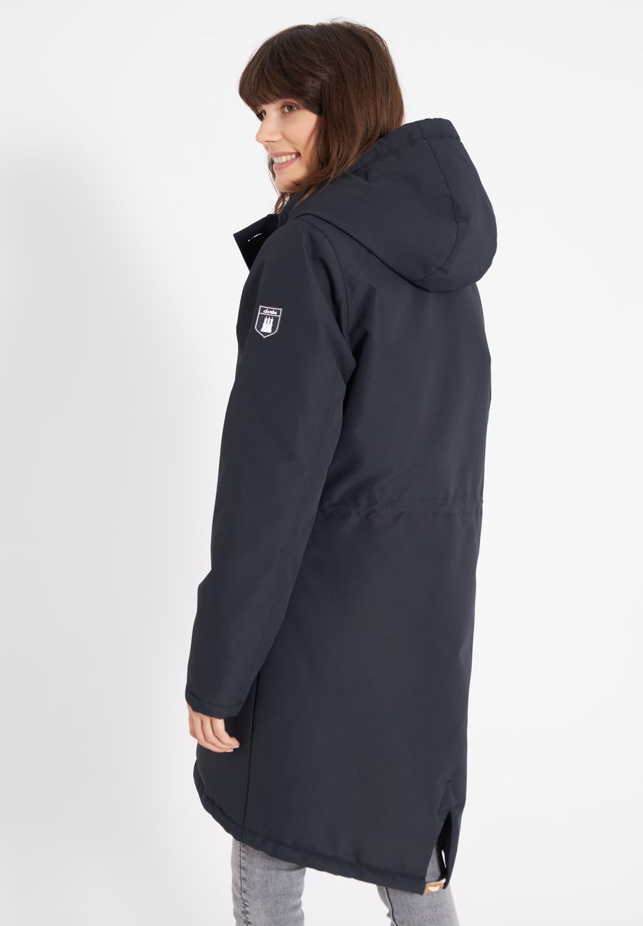 DERBE HAMBURG W-01-XX-FRIESE FESTHOLM Damen gefütterter Wintermantel