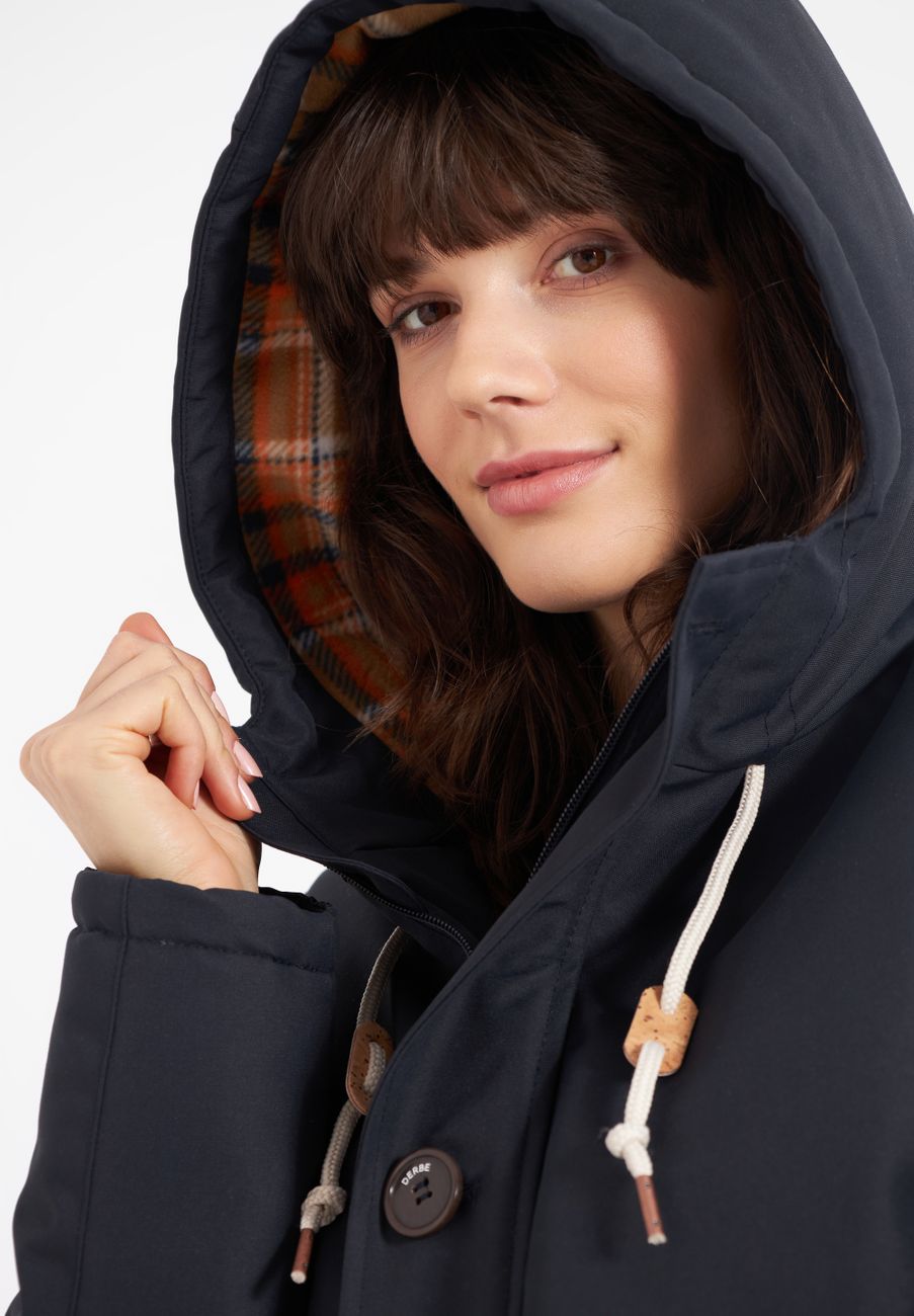 DERBE HAMBURG W-01-XX-FRIESE FESTHOLM Damen gefütterter Wintermantel