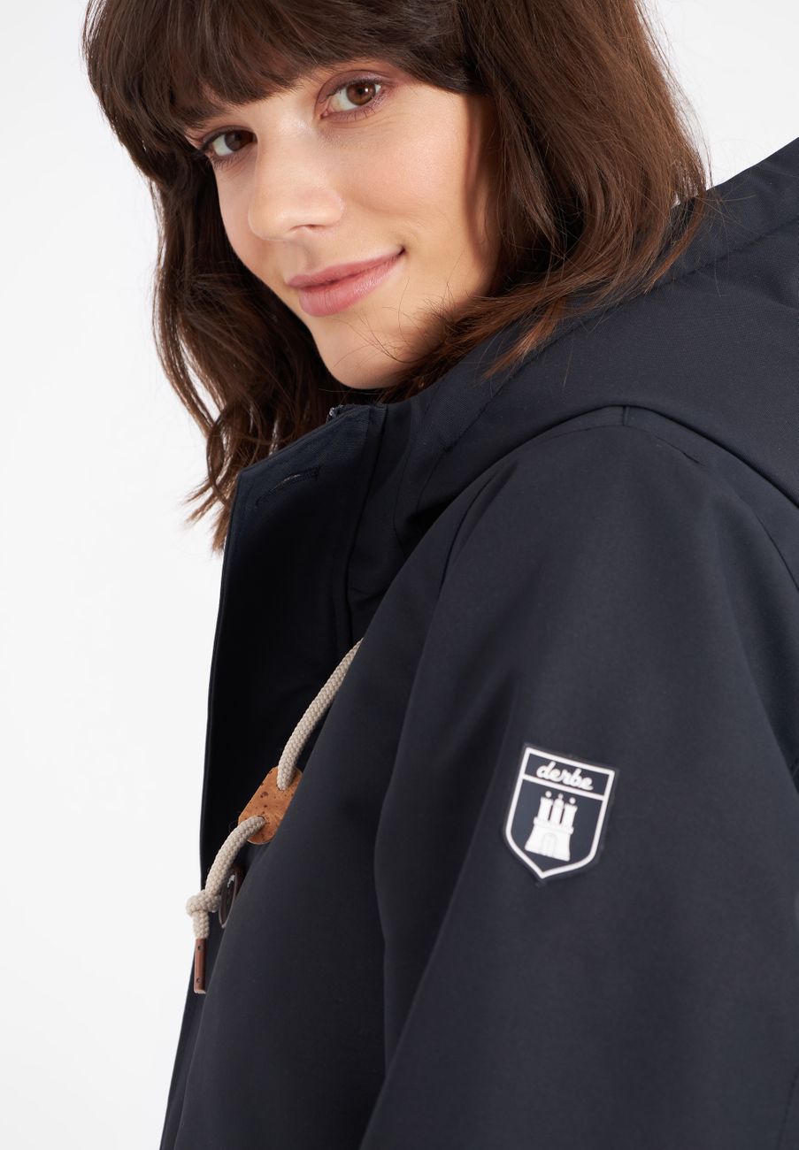 DERBE HAMBURG W-01-XX-FRIESE FESTHOLM Damen gefütterter Wintermantel