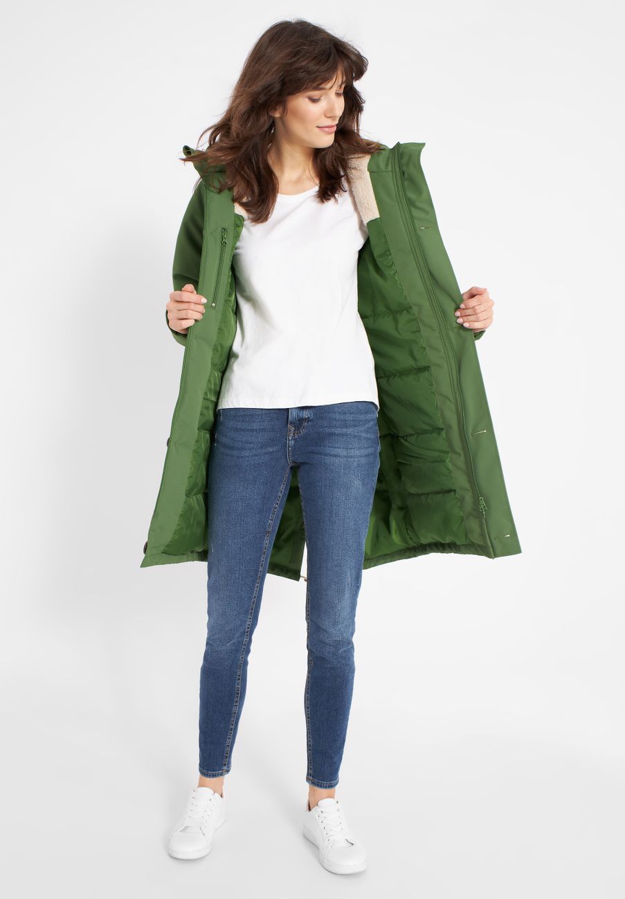 DERBE HAMBURG W-01-XX-FRIESE FESTHOLM Damen gefütterter Wintermantel