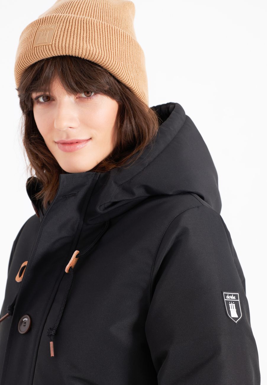 DERBE HAMBURG W-01-XX-FRIESE FESTHOLM Damen gefütterter Wintermantel