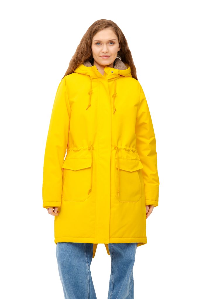 DERBE HAMBURG W-01-XX-FRIESE_FESTHOLM_90ER Damen gefütterter Wintermantel