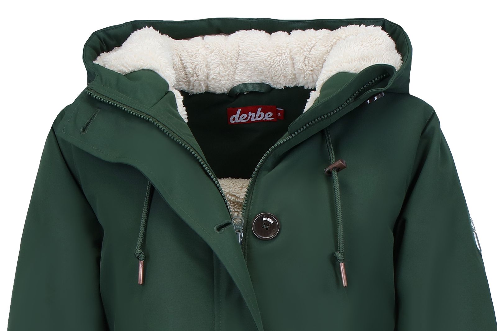 DERBE HAMBURG W-01-XX-FRIESE FESTHOLM Damen gefütterter Wintermantel