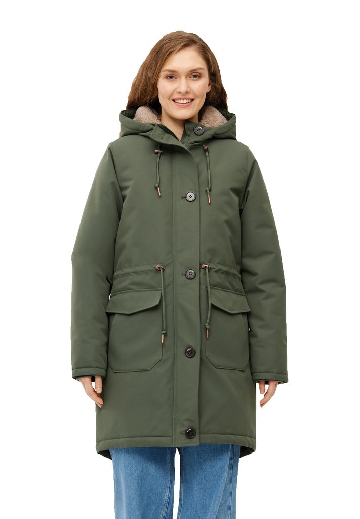 DERBE HAMBURG W-01-XX-FRIESE FESTHOLM Damen gefütterter Wintermantel