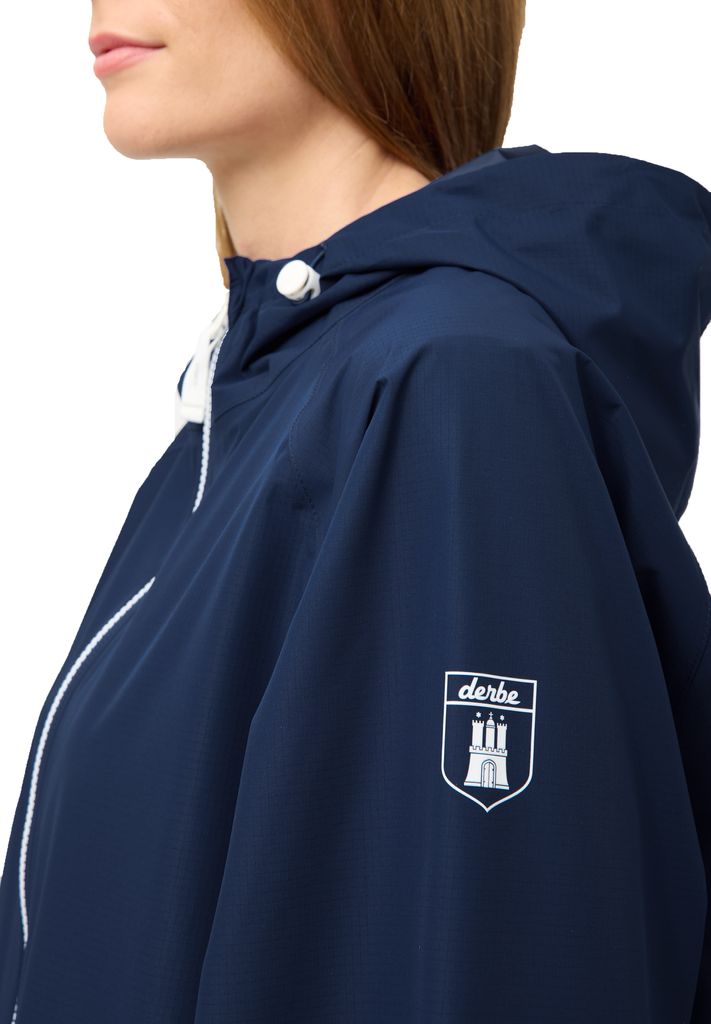 DERBE HAMBURG W-01-XX-KAPBY Damen Regenjacke