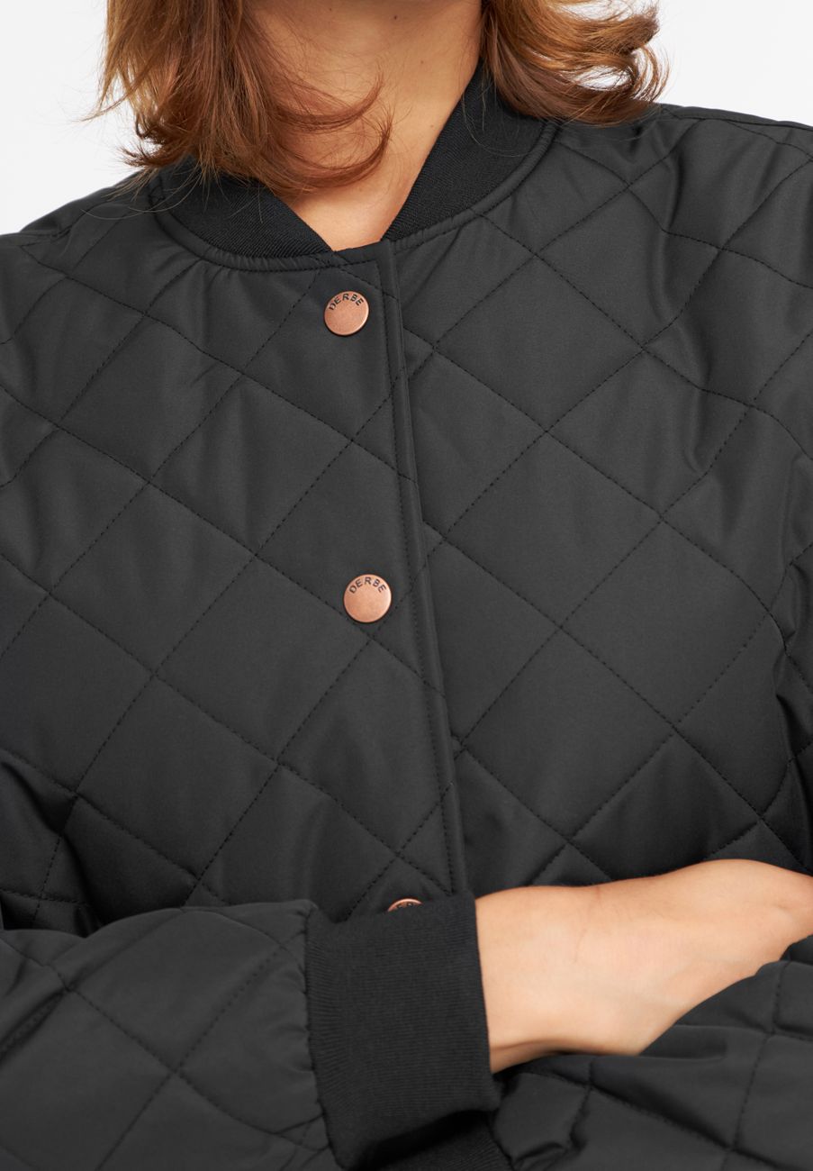 DERBE HAMBURG W-01-XX-QULITBY LONG Damen Steppmantel