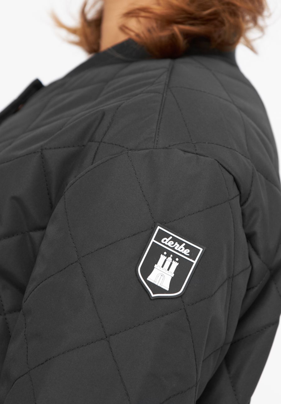 DERBE HAMBURG W-01-XX-QULITBY LONG Damen Steppmantel