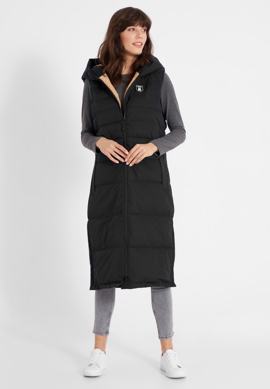 DERBE HAMBURG W-01-XX-VESTHOLM LONG_CD Damen Parka Weste