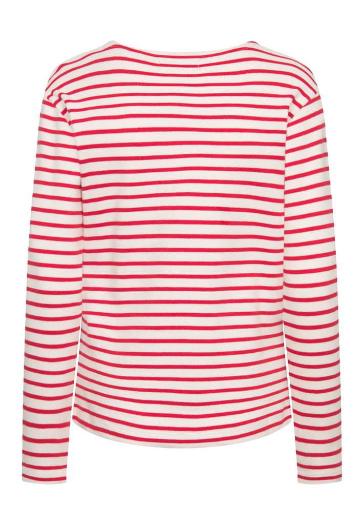 DERBE HAMBURG W-03-LS-INTERSTRIPED Damen Longsleeve