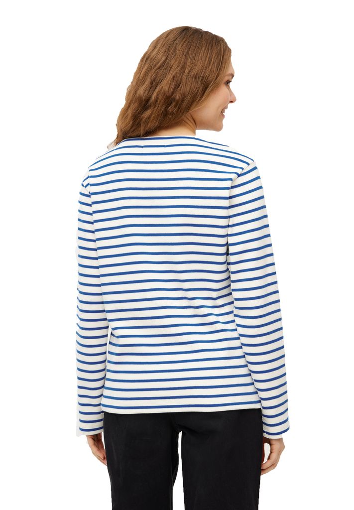 DERBE HAMBURG W-03-LS-INTERSTRIPED Damen Longsleeve