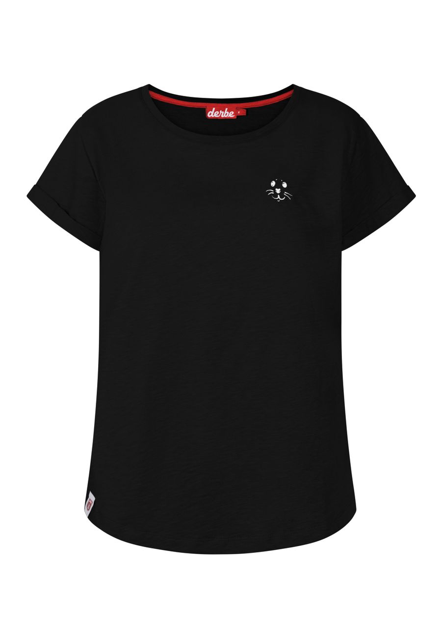 DERBE HAMBURG W-03-TSFL-ROBBENSCHNUTE Damen T-Shirt