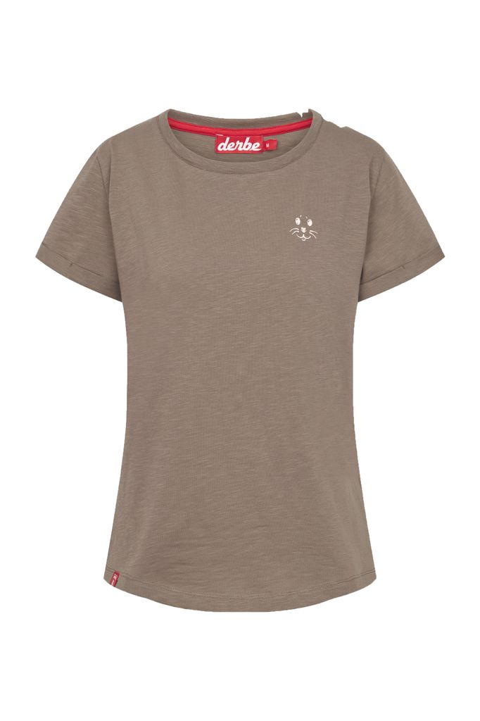 DERBE HAMBURG W-03-TSFL-ROBBENSCHNUTE Damen T-Shirt