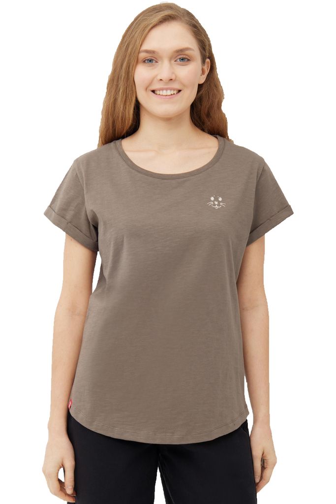 DERBE HAMBURG W-03-TSFL-ROBBENSCHNUTE Damen T-Shirt