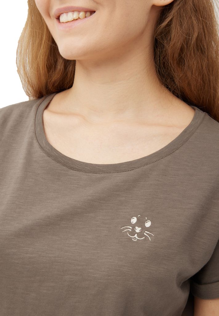 DERBE HAMBURG W-03-TSFL-ROBBENSCHNUTE Damen T-Shirt