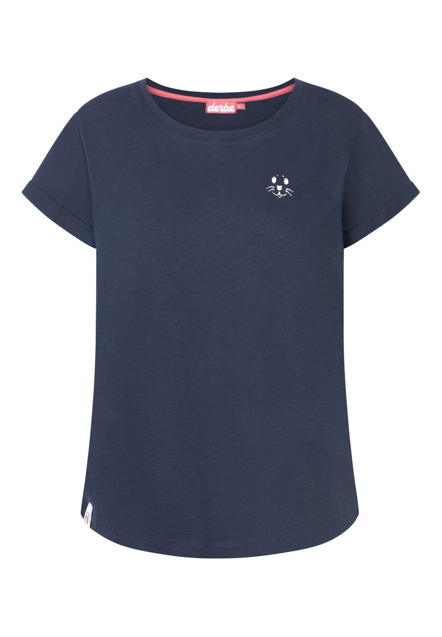 DERBE HAMBURG W-03-TSFL-ROBBENSCHNUTE Damen T-Shirt