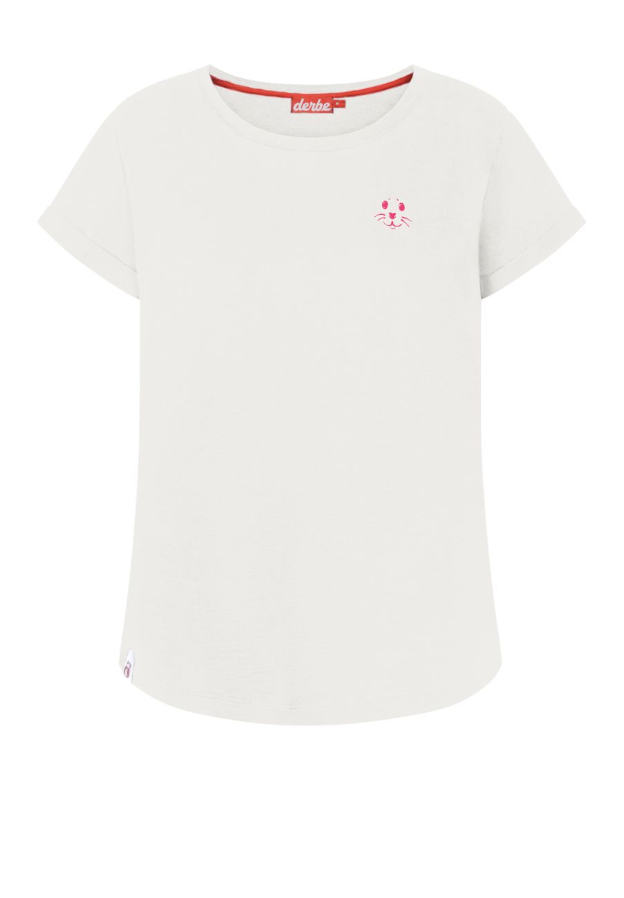 DERBE HAMBURG W-03-TSFL-ROBBENSCHNUTE Damen T-Shirt