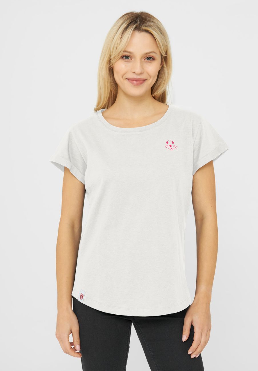 DERBE HAMBURG W-03-TSFL-ROBBENSCHNUTE Damen T-Shirt