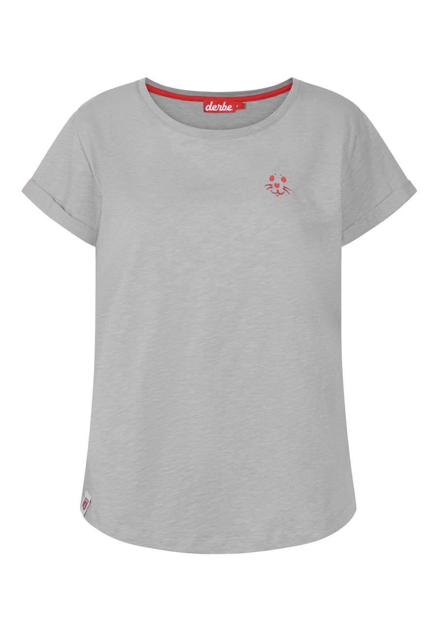 DERBE HAMBURG W-03-TSFL-ROBBENSCHNUTE Damen T-Shirt