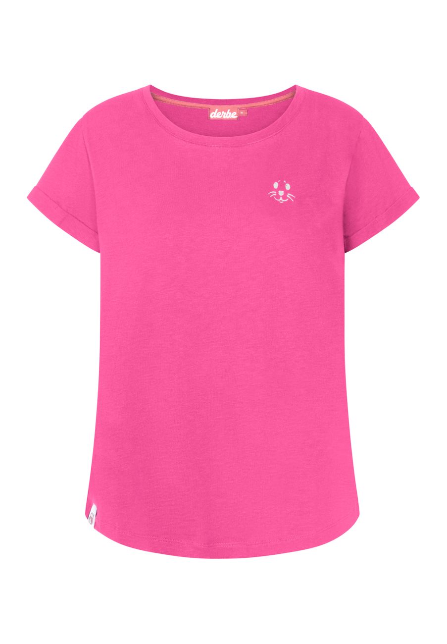 DERBE HAMBURG W-03-TSFL-ROBBENSCHNUTE Damen T-Shirt