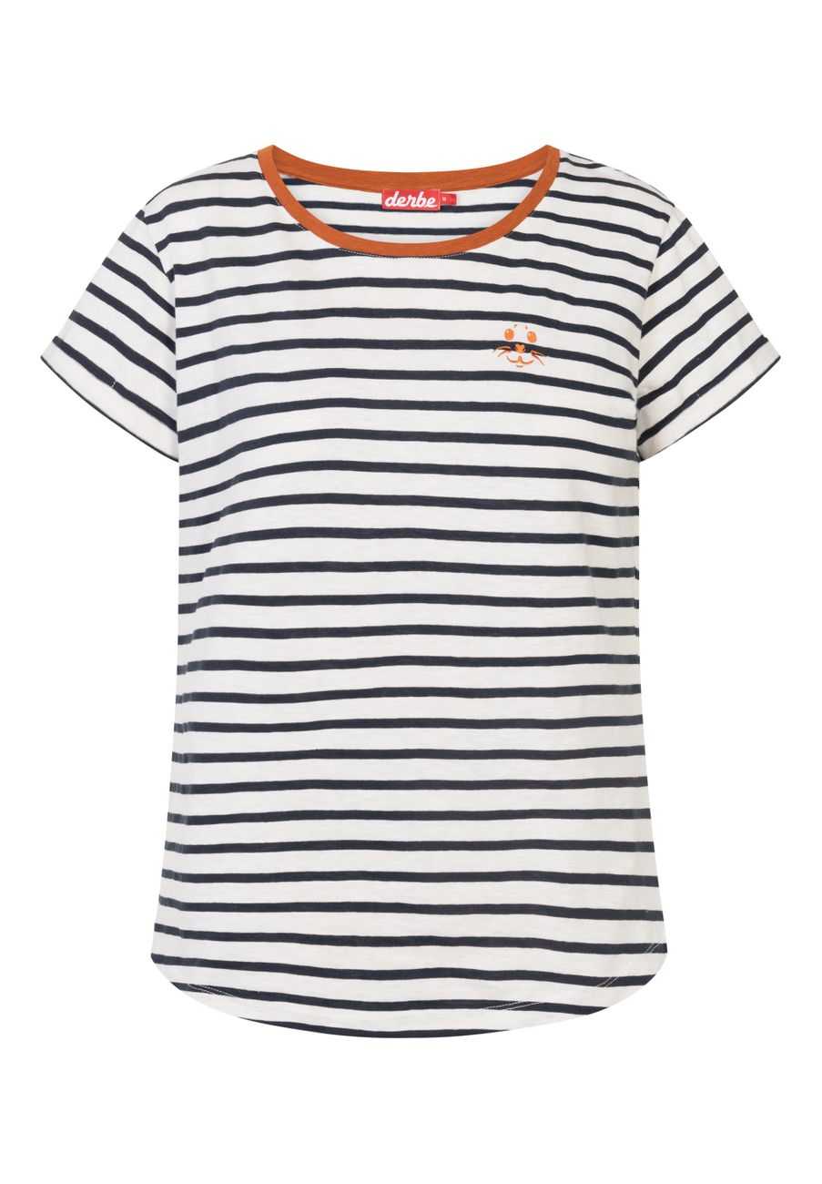 DERBE HAMBURG W-03-TSFL-ROBBENSCHNUTE Damen T-Shirt