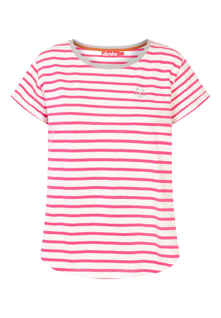 DERBE HAMBURG W-03-TSFL-ROBBENSCHNUTE Damen T-Shirt