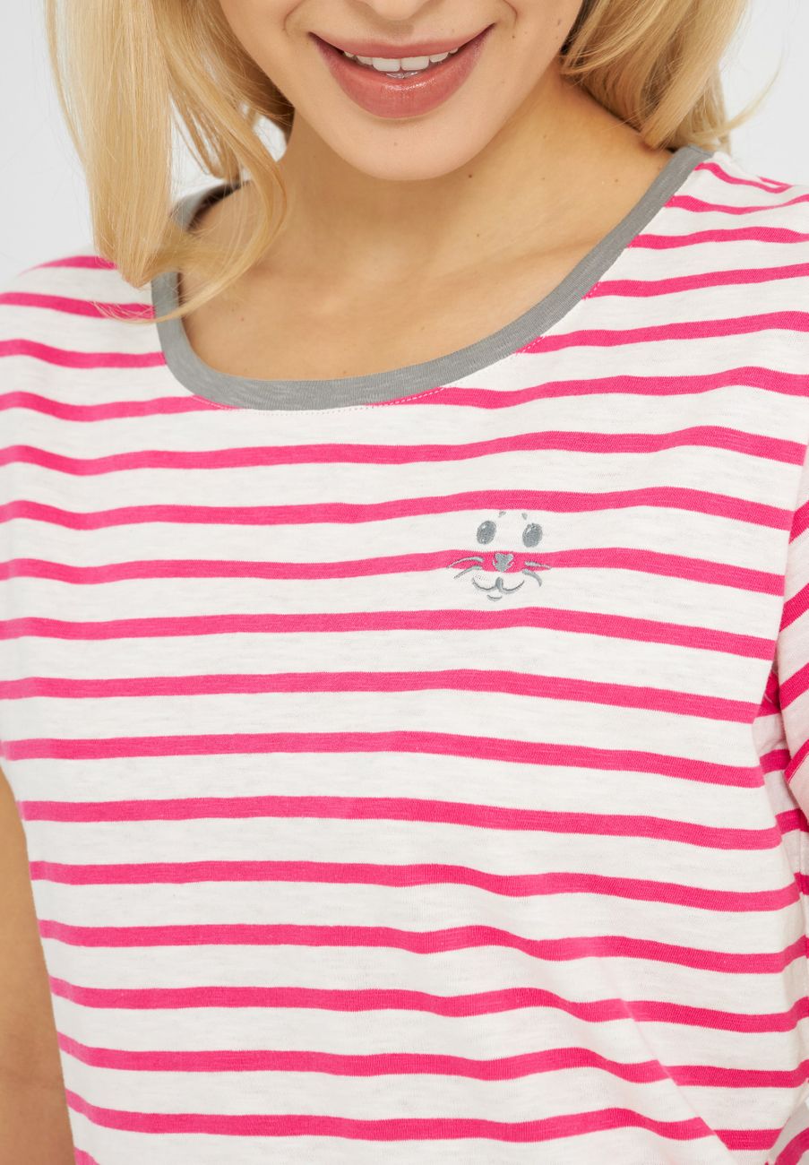 DERBE HAMBURG W-03-TSFL-ROBBENSCHNUTE Damen T-Shirt