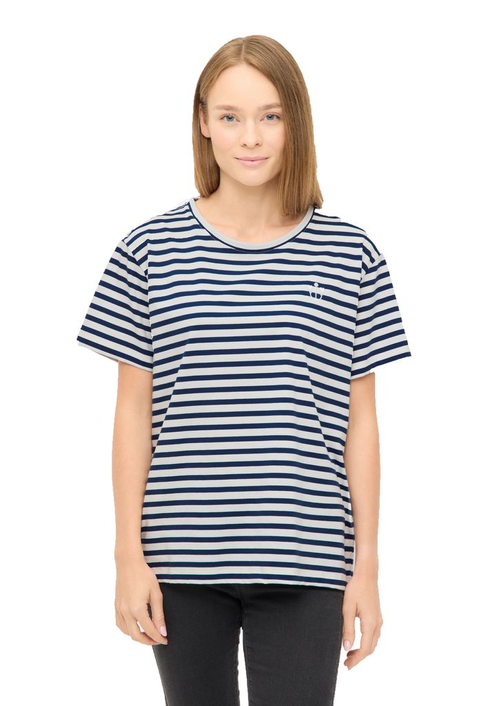 DERBE HAMBURG W-03-TSO-ANKERSMILE _STRIPED Damen T-Shirt