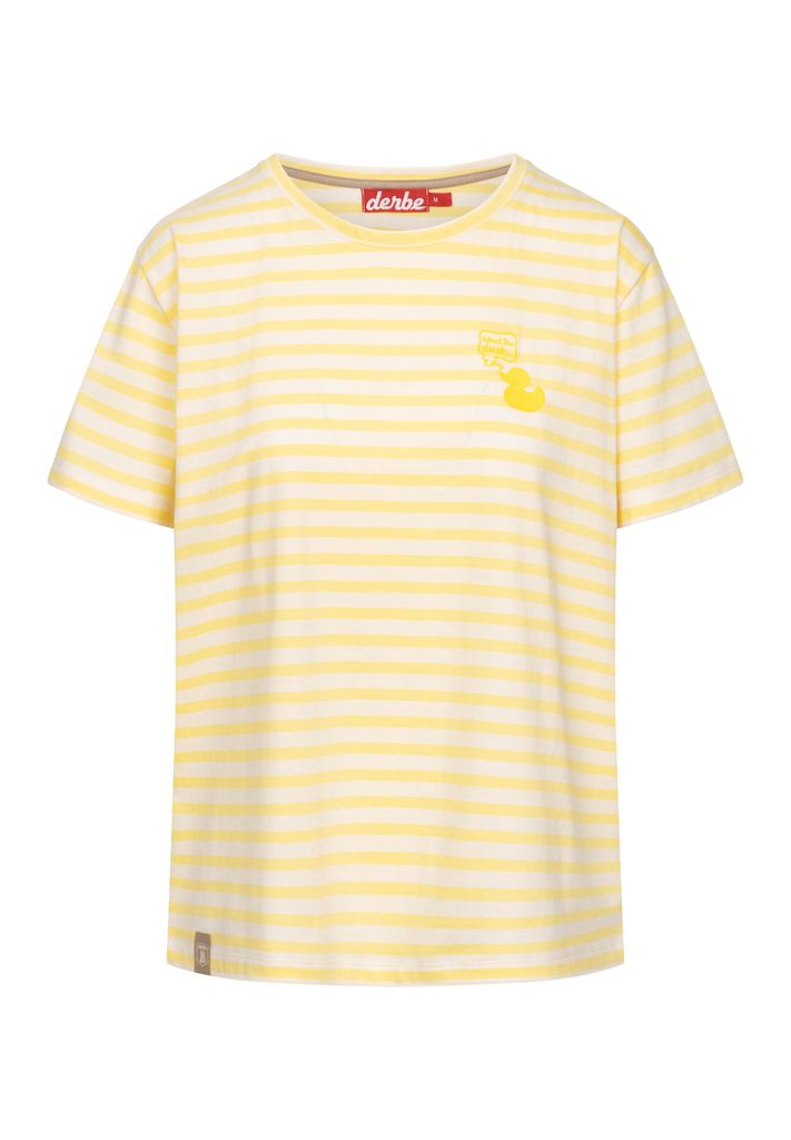 DERBE HAMBURG W-03-TSO-WHAT THE DUCK_STRIPED Damen T-Shirt