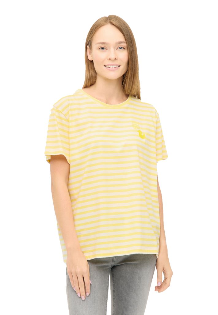DERBE HAMBURG W-03-TSO-WHAT THE DUCK_STRIPED Damen T-Shirt