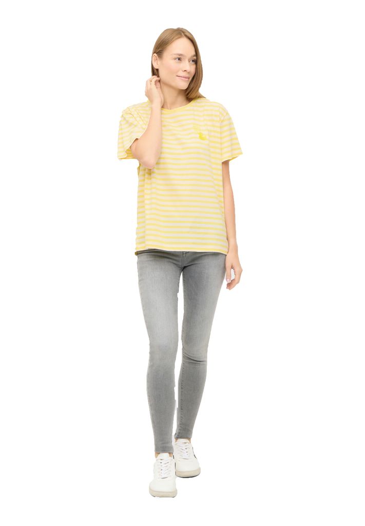 DERBE HAMBURG W-03-TSO-WHAT THE DUCK_STRIPED Damen T-Shirt