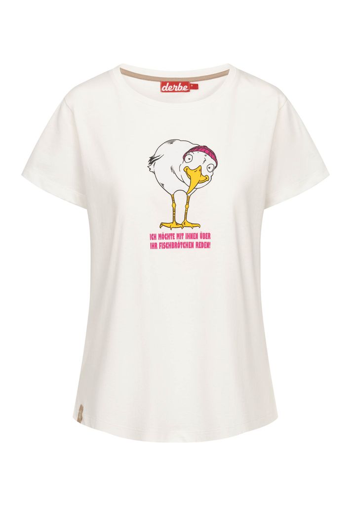 DERBE W-03-TSS-BRÖTCHENMÖWE Damen T-Shirt