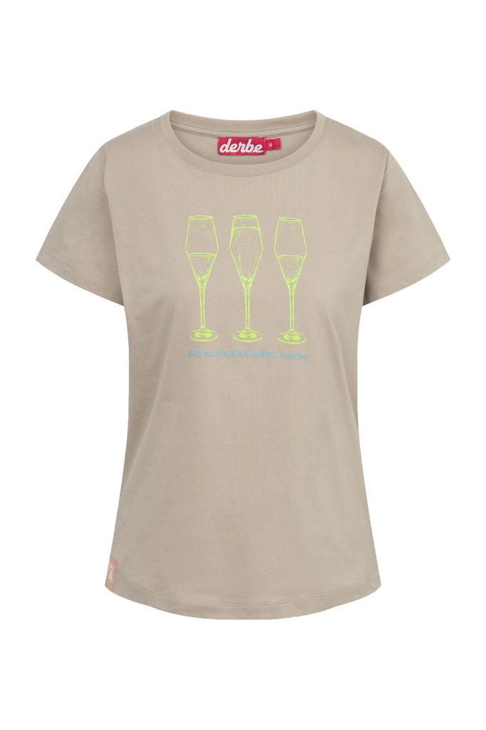DERBE HAMBURG W-03-TSS-DIE KLÜGERE Damen T-Shirt