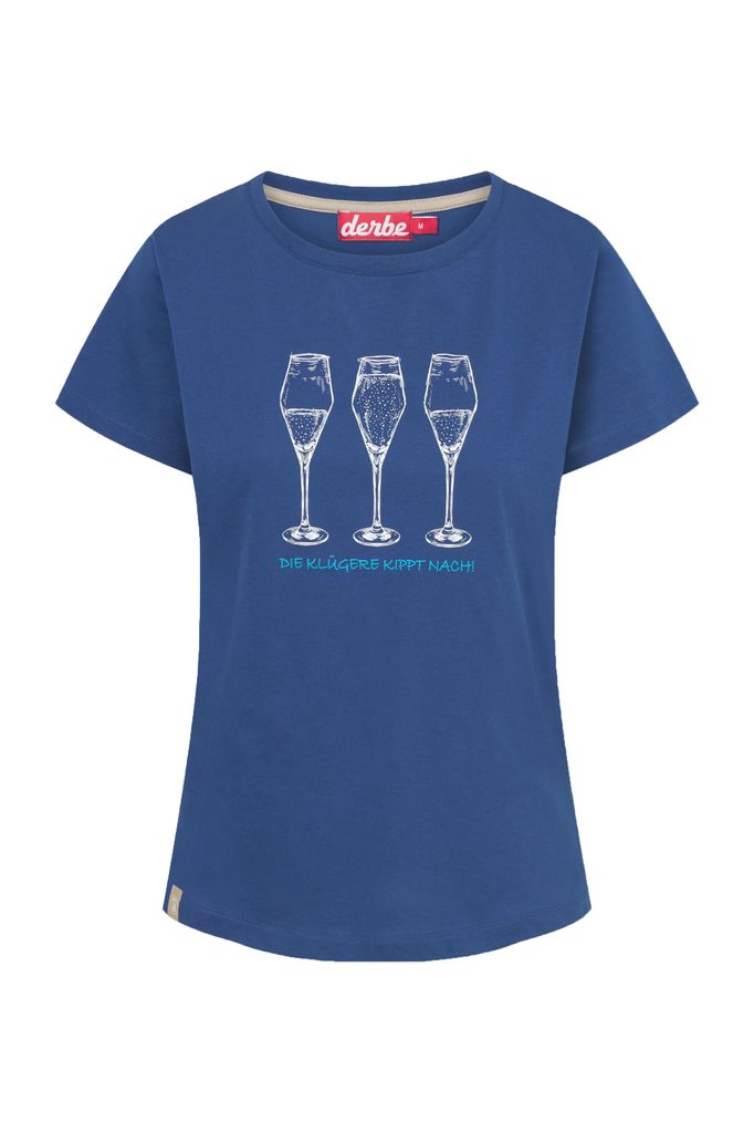 DERBE HAMBURG W-03-TSS-DIE KLÜGERE Damen T-Shirt
