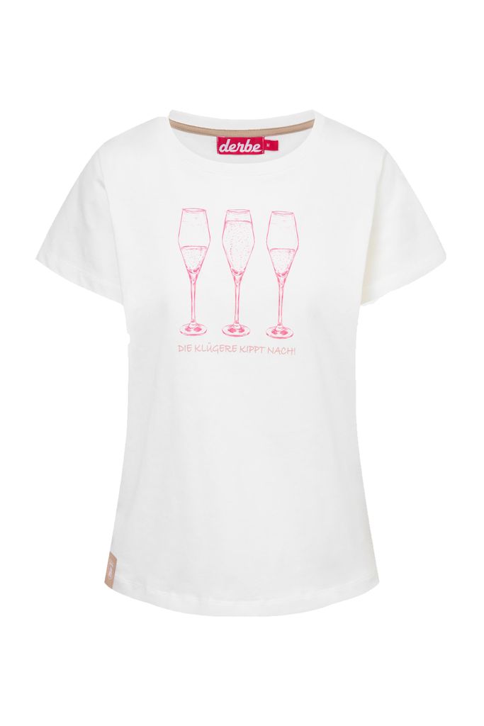 DERBE HAMBURG W-03-TSS-DIE KLÜGERE Damen T-Shirt