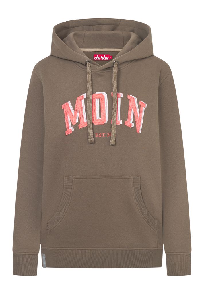 DERBE W-05-HD-MOINMOIN Damen Kapuzenpullover