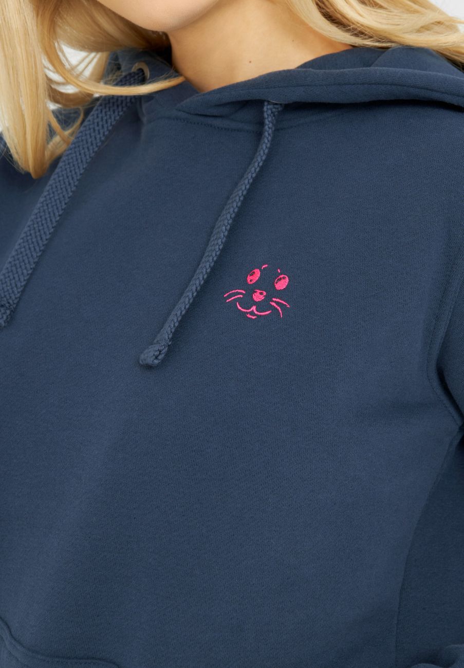 DERBE HAMBURG W-05-HD-ROBBENSCHNUTE Damen Kapuzenpullover