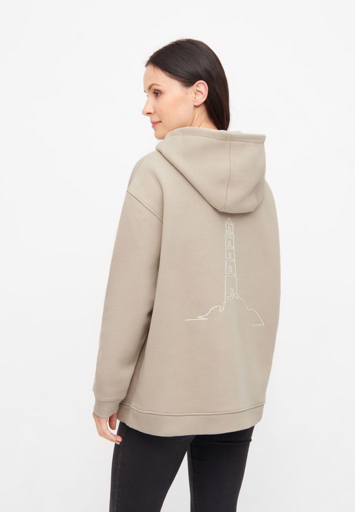 DERBE HAMBURG W-05-HD-TURMLEUCHT Damen Oversize Hoodie