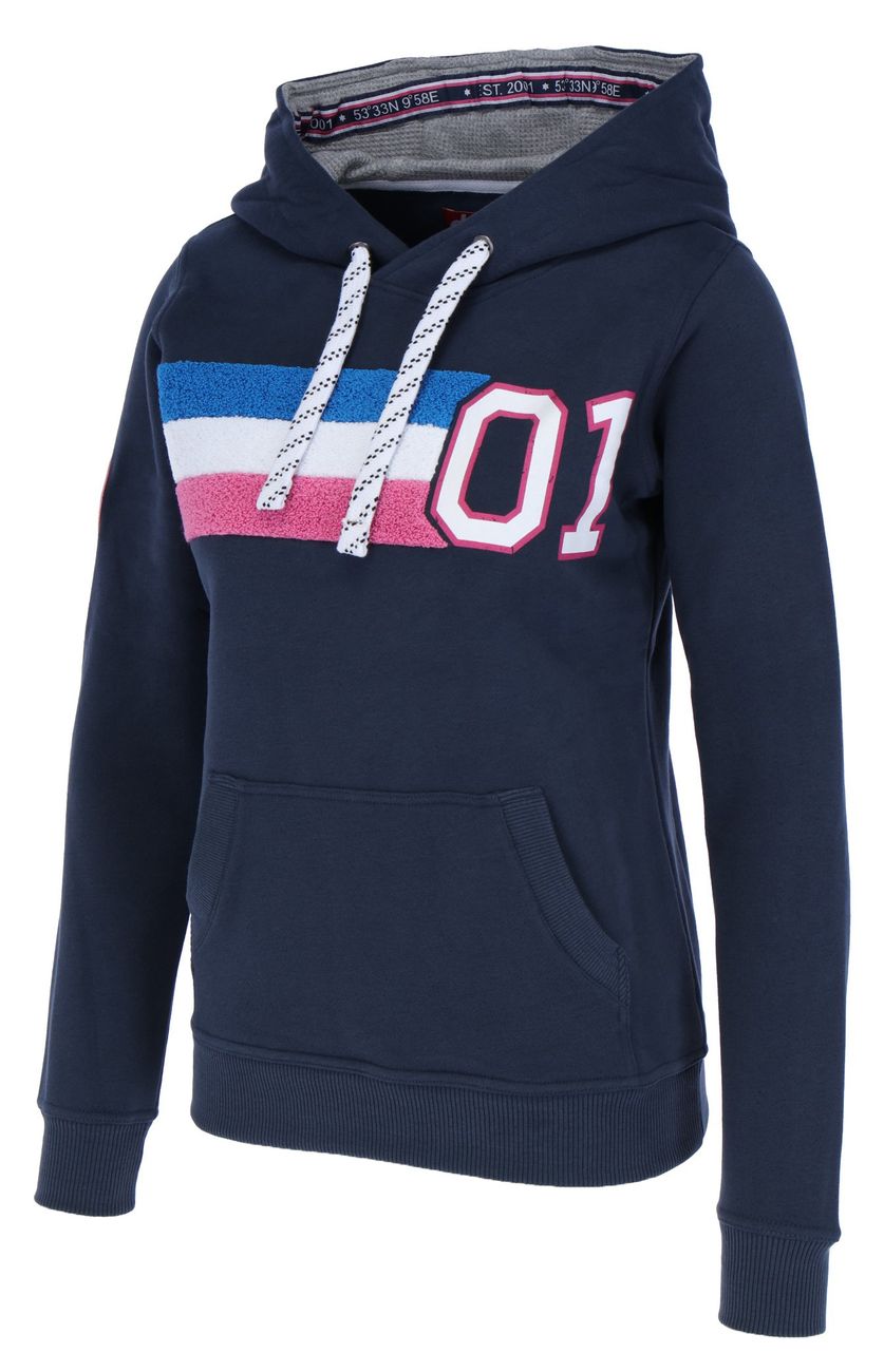 DERBE HAMBURG HOODY 01 GIRLS Damen Kapuzenpullover
