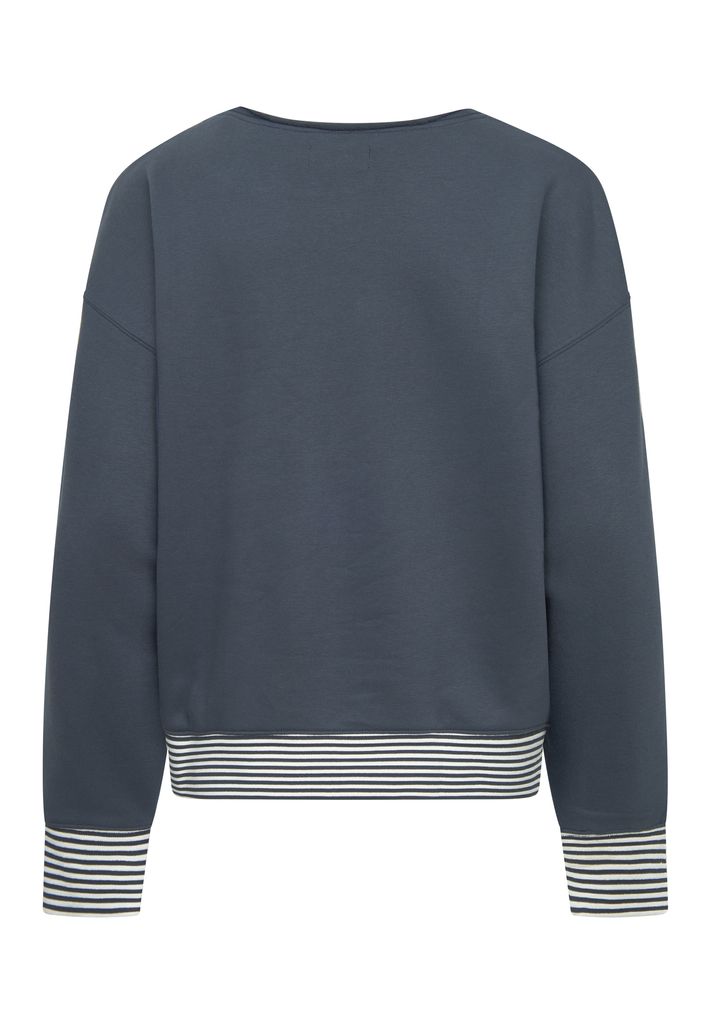 DERBE HAMBURG W-05-CN-ROBBENSCHNUTE_STRIPED Damen Sweatshirt