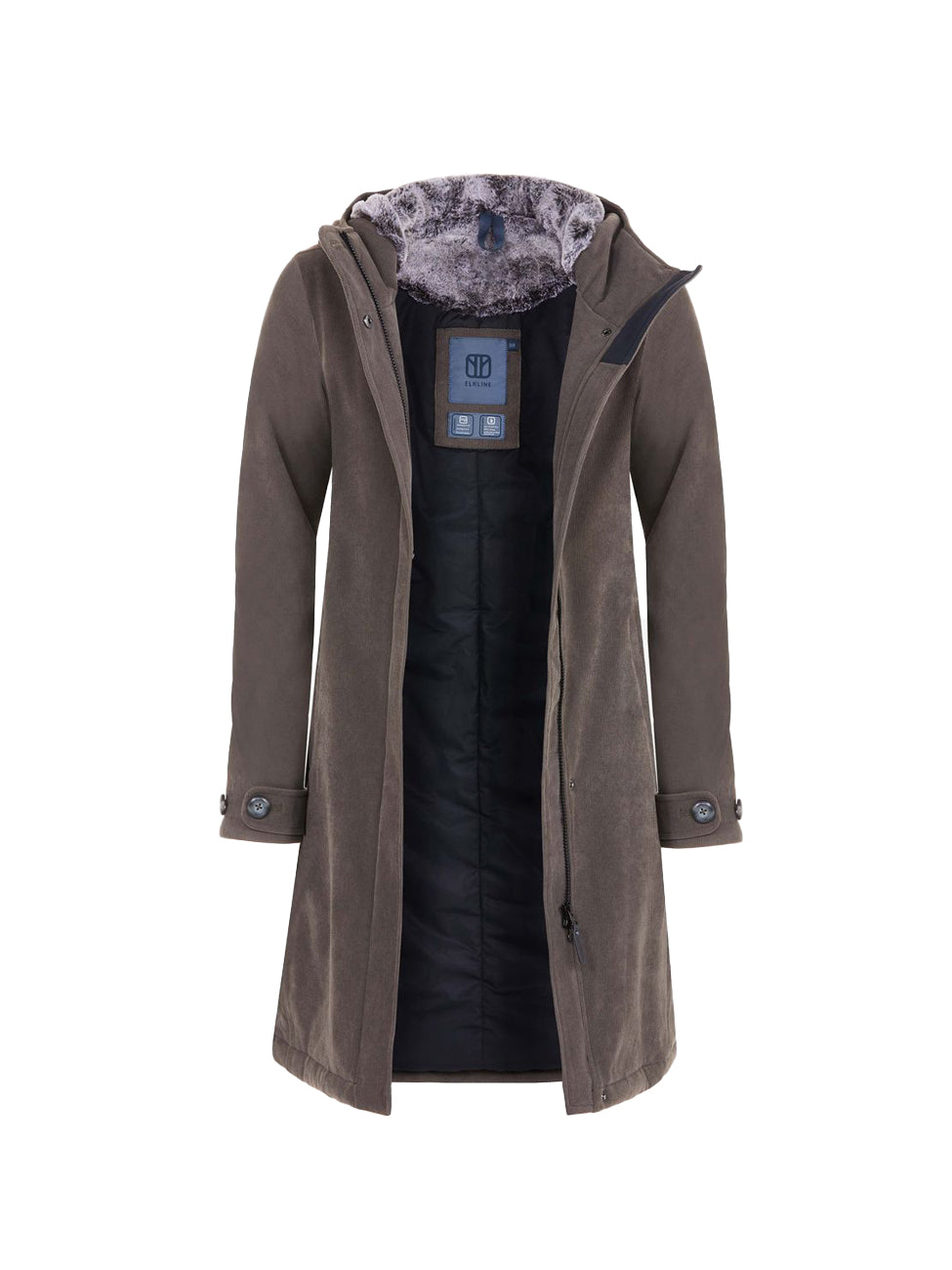 ELKLINE GLASGOW Damen Kordmantel